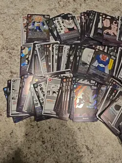 Bandai Dragon Ball Fusion World Manga Card Lot 300 + Promo SB02 & 10 Codes - Image 4