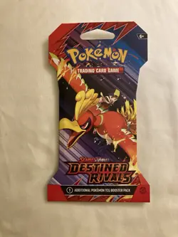 Pokemon TCG Destined Rivals Booster Pack English Factory Sealed - Image 1