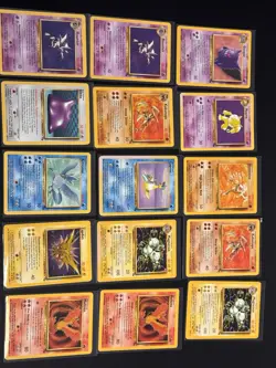 Pokemon TCG Fossil Rare Non-holo Lot of 15 WotC NM/LP Vintage Cards - Image 2