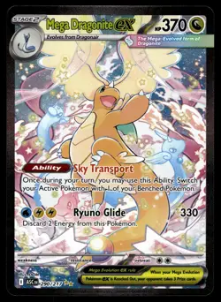 MEGA DRAGONITE EX - 290/217 Special Illustration Rare Ascended Heroes Pokemon NM - Image 1