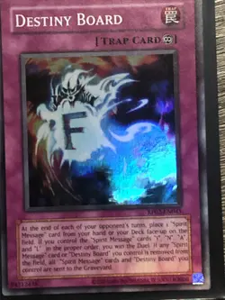 Destiny Board F RP02-EN045 Super Rare Holo Yugioh NM - Image 2