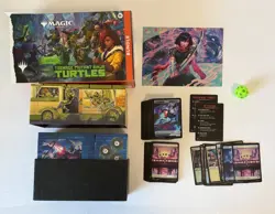 Magic the Gathering Teenage Mutant Ninja Turtles Bundle Opened - 100+ Cards - Image 1
