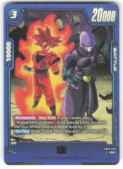 Hit (Alternate Art) FB08-040 R Dragon Ball Super Card - Image 2