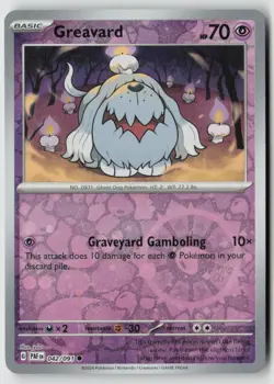 Greavard - 042/091 - Miscellaneous Cards & Products Reverse Holo - PTCG - Image 1