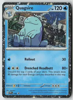 Quagsire - 156 - SV: Scarlet & Violet Promo Cards Holo - PTCG - LP - Image 1
