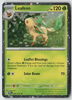 Leafeon - (Cosmos Holo) 005/131 - Miscellaneous Cards & Products - PTCG - LP - Image 1