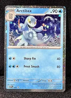 🔥Arctibax 064 (Cosmos Holo) S&V Promo Card MASTERPIECE “True” Pokemon Treasure! - Image 1
