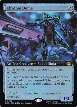 Chrome Dome (Extended Art) Teenage Mutant Ninja Turtles Foil - Image 1