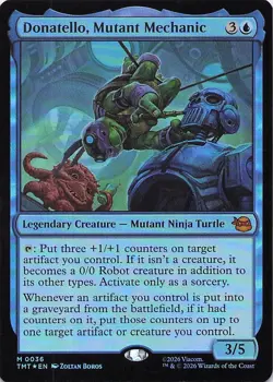 Donatello, Mutant Mechanic Teenage Mutant Ninja Turtles Foil - Image 1