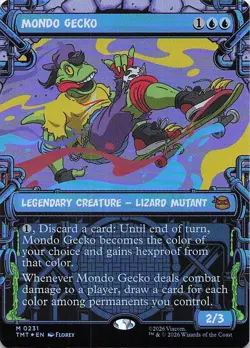Mondo Gecko (Showcase) Teenage Mutant Ninja Turtles Foil - Image 1