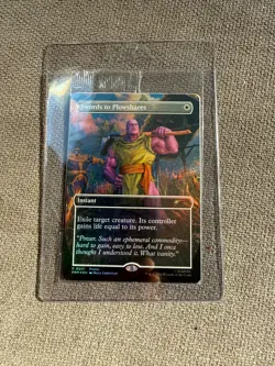 THANOS Magic the Gathering PSA Magazine Promo Swords to Plowshares Marvel MTG - Image 1