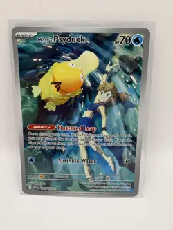 Pokemon TCG Misty's Psyduck Destined Rivals 193/182 Illustration Rare 193/182 - Image 1