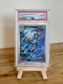 PSA 10 Steelix #150 Illustration Rare 2025 Pokemon Mega Evolution GEM MT - Image 1
