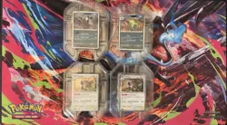 Pokemon Triple Whammy Tin Promo 45 Cosmo Holo Lot (Full Evo Line in Each) Sealed - Image 2