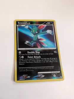 Pokemon TCG Sneasel Diamond & Pearl 100/130 Common LP Reverse Holo - Image 1