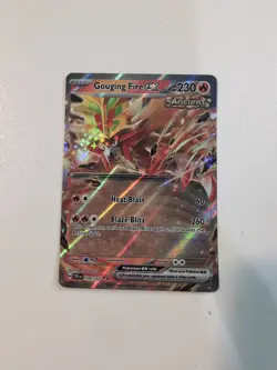 Gouging Fire ex 038/162 Holo Pokemon TCG LP - Image 1