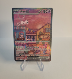 Pokemon TCG Mew ex SVP Promo 053 Full Art Holo English - Image 1