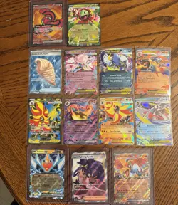 Pokemon TCG Chaos Rising, Ascended Heroes &more! Lot Of 13 Ex And Full Arts! - Image 1
