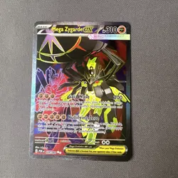 Pokemon Mega Zygarde EX 104/088 Japanese Secret Rare Full Art Holo - Image 1