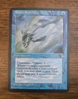 MTG - Mystic Remora - Ice Age - LP - Magic the Gathering - Image 1