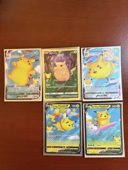 Pokemon Celebrations Pikachu Lot - Image 1