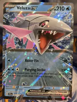 Veluza ex 043/159 Double Rare S&V: Journey Together Pokemon TCG NM - Image 1