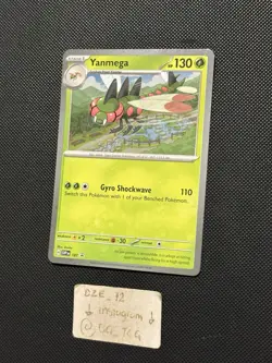 Pokemon Journey Together Promo - Yanmega - SVP 187 - 2 SWIRLS -Cosmos Holo -M/NM - Image 4