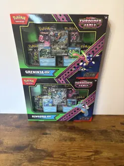 Pokemon Shrouded Fable Greninja & Kingdra Special Illustration Collection Boxes - Image 1