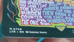 MTG The One Ring (Borderless Poster) LP Condition English - Image 3
