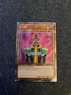 Jinzo RA03-EN099 1st Edition Platinum Secret Rare NM Yugioh! - Image 1