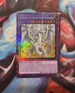 Albion the Sanctifire Dragon 1st Edition Starlight Rare RA05-EN037 Yu-Gi-Oh! - Image 1