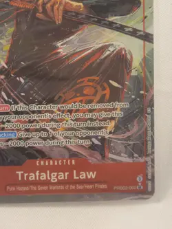 One Piece TCG Trafalgar Law PRB02-002 Alt Art - Image 4