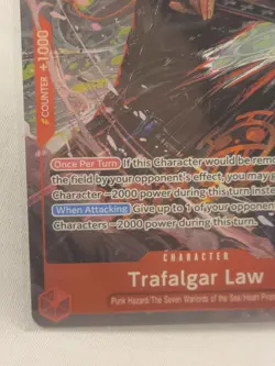 One Piece TCG Trafalgar Law PRB02-002 Alt Art - Image 5