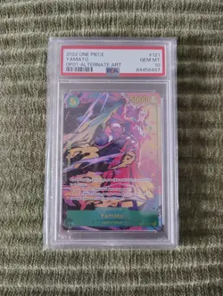 Yamato OP1-121 Alternate Art One Piece 2022 PSA 10 GEM MT - Image 1