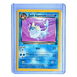 Dark Vaporeon 45/82 Pokemon TCG Team Rocket NM Vintage 2000 Card - Image 1