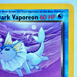 Dark Vaporeon 45/82 Pokemon TCG Team Rocket NM Vintage 2000 Card - Image 4