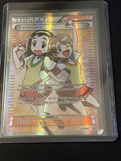 Teammates 160/160 XY Primal Clash Full Art Pokemon Card TCG - Image 1