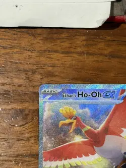 Ethan's Ho-Oh EX 230/182 Destined Rivals SIR Pokemon Card Ethans Ho-oh - Image 3