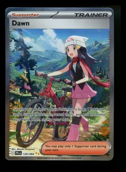 Dawn 129/094 Phantasmal Flames 2025 SIR Holo Rare Pokemon Card TCG - Image 1