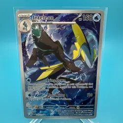 Inteleon 142/132 Pokemon Mega Evolution Illustration Rare Card Near Mint (NM) - Image 1
