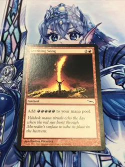 Seething Song- NM Mirrodin MTG - Image 1