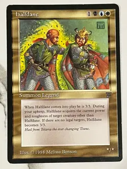 MTG - Halfdane - Legends - NM/LP English Magic 1994 - Image 1