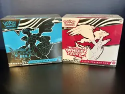 Pokemon Black Bolt & White Flare Elite Trainer Box ETB Set of 2 🔥 New & Sealed - Image 1