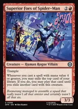 PRESALE 2x Superior Foes of Spider-Man - Foil MSM NM MTG - Image 1