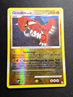 Groudon 29/146 Reverse DP Eveil des Legendes Carte Pokemon FR - Image 1