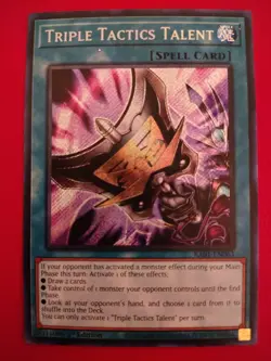 Yu-Gi-Oh Triple Tactics Talent (Secret Rare) RA01-EN063 - Image 1