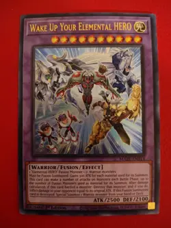 Yu-Gi-Oh Wake Up Your Elemental HERO - Maze of Memories MAZE-EN014 - Image 1