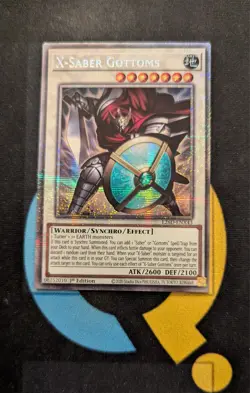 L26D-ENX43 X-Saber Gottoms Starlight Rare 1st Ed YuGiOh - Image 1