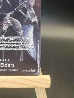 Five Elders Alternate Art OP13-082 Carrying On His Will One Piece ENG - Image 3