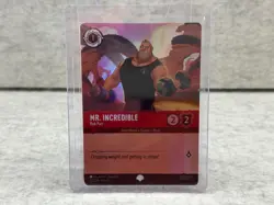 Mr. Incredible - Bob Parr - EPIC 215/204 - Disney Lorcana Wilds Unknown Card NM - Image 1